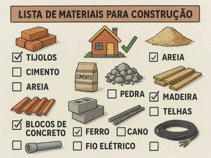Lista de Materiais